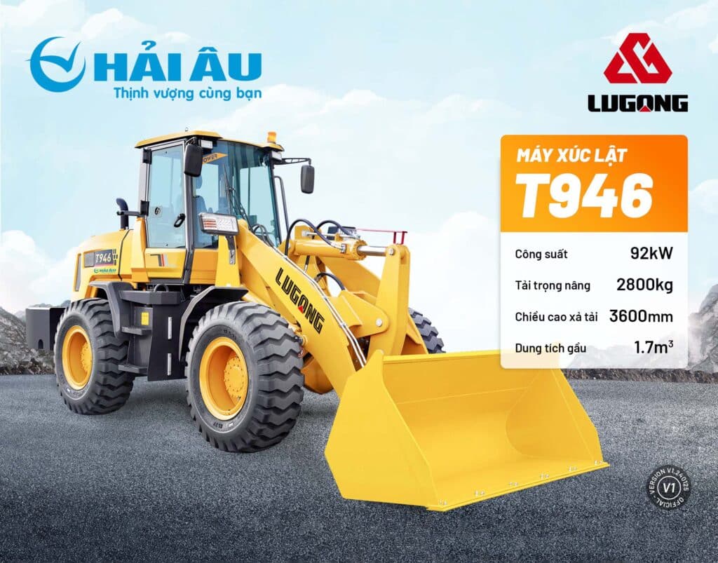 Máy Xúc Lật Cần Dài LuGong T946LA - Giải Pháp Hiệu Suất Cao Cho Công Trình Lớn